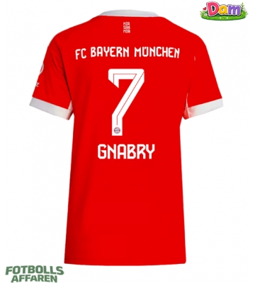 Bayern Munich Serge Gnabry #7 Hemmatröja Kvinnor 2025-26 Kortärmad